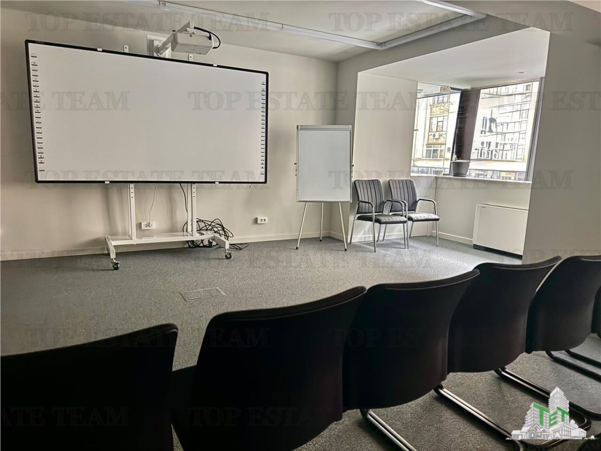 Spatiu comercial / office ultracentral de inchiriat complet utilat/recompartimentare la cerere  + parcari - foto 4