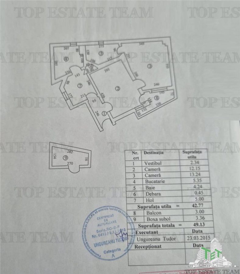 Unirii Marasesti apartament  in vila etaj 1/2 - foto 11