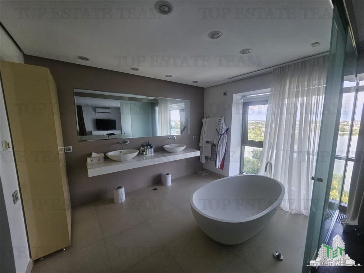 Penthouse de Lux cu vedere pe lacul tei - foto 9