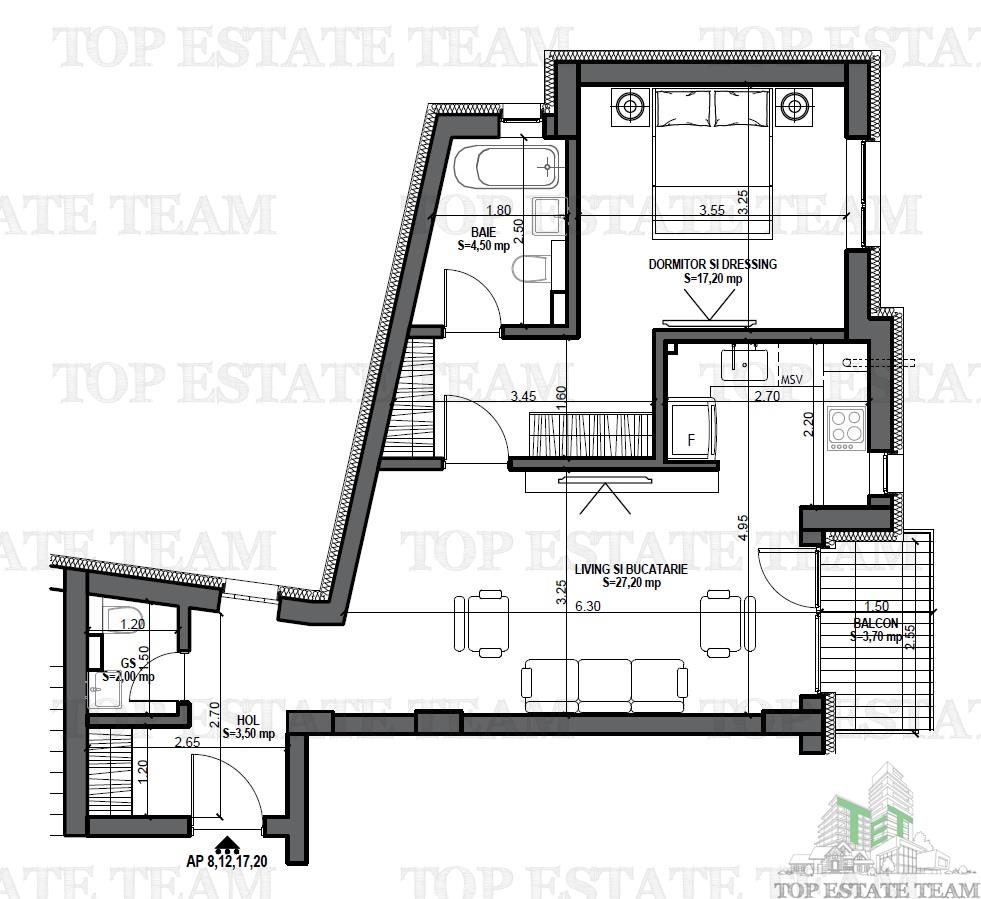 Apartament 2 camere in bloc nou, zona Mosilor - foto 5