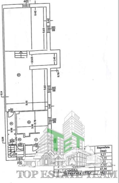Casa 6 camere de inchiriat , activitate comerciala sau office , parcare, curte, 170 mpu  zona Gara Nord - foto 21