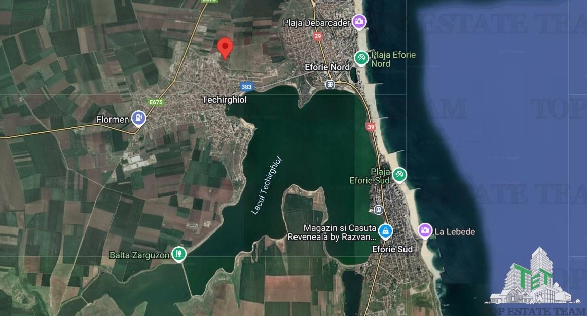 Teren extravilan de vanzare 5000 mp Techirghiol - Agigea cu potential de intrare in intravilan - 