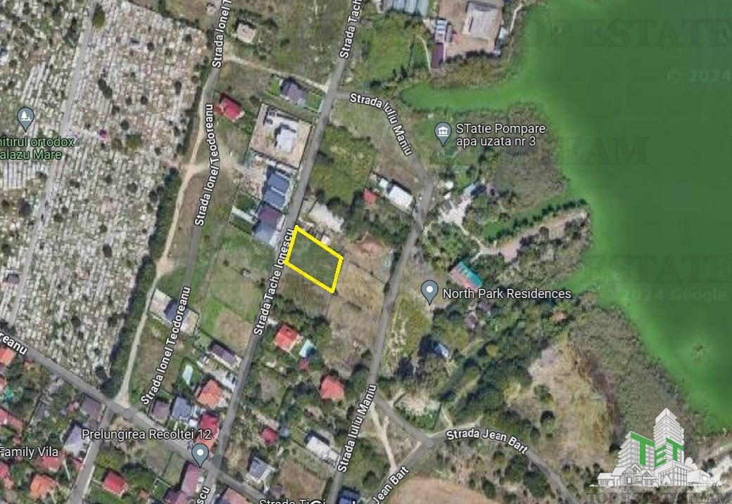 Teren constructii 981 mp Palazu Mare in zona Elvila-Lac - 