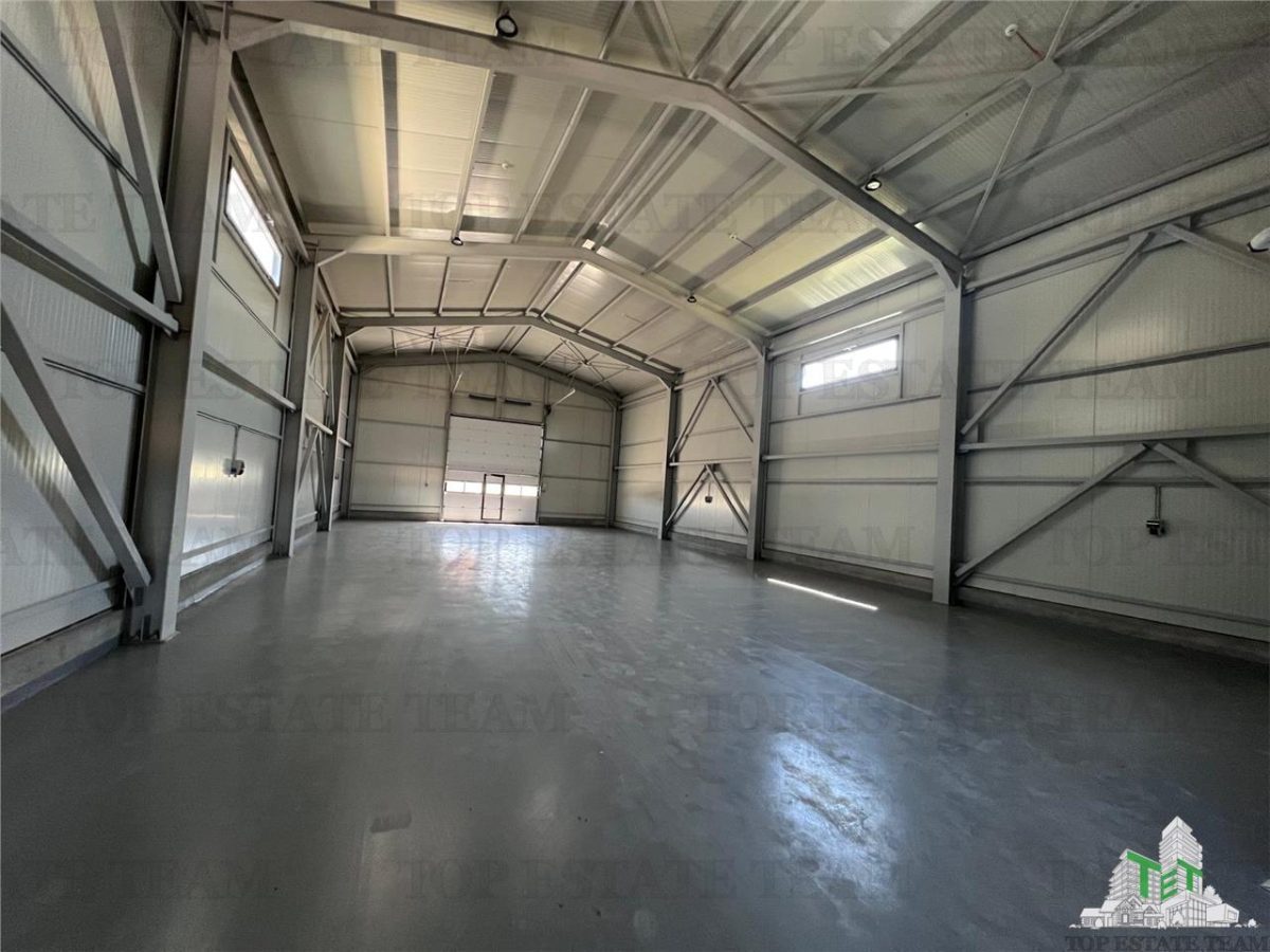 Hala industriala, pretabila, fabrica, productie, service auto, 1024mp teren, 421mp utili,Panouri solare, 46kw, Domnesti Ianga Linia de Centura - foto 3