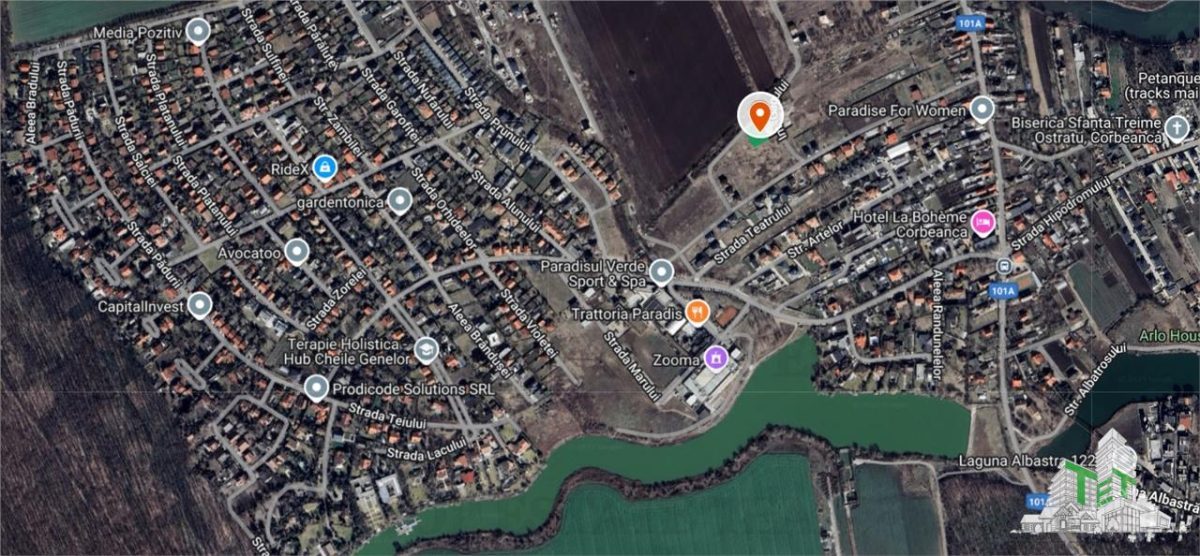 Teren intravilan  Corbeanca, langa Paradisul Verde - foto 3