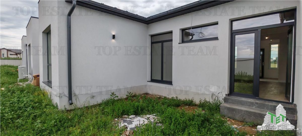 Vila stil mediteraneean, moderna, cu 4 camere ( parter ) si curte generoasa 400mp, incalzire in pardoseala, pompa de caldura, in Domnesti Ilfov - foto 11