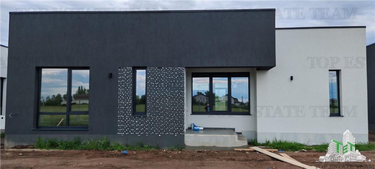 Vila stil mediteraneean, moderna, cu 4 camere ( parter ) si curte generoasa 400mp, incalzire in pardoseala, pompa de caldura, in Domnesti Ilfov - foto 3