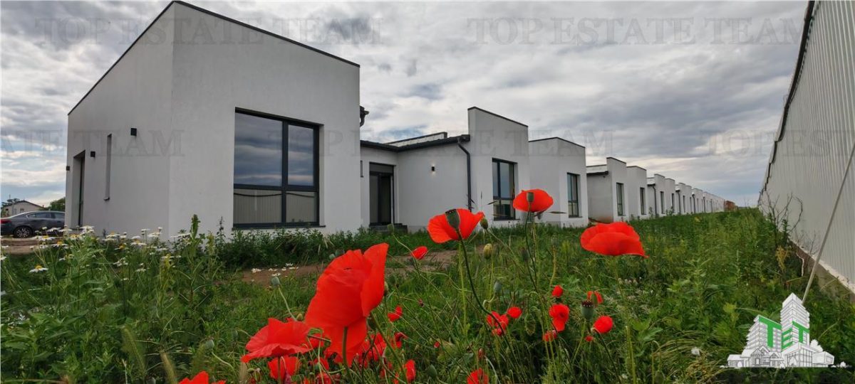 Vila stil mediteraneean, moderna, cu 4 camere ( parter ) si curte generoasa 400mp, incalzire in pardoseala, pompa de caldura, in Domnesti Ilfov - foto 9