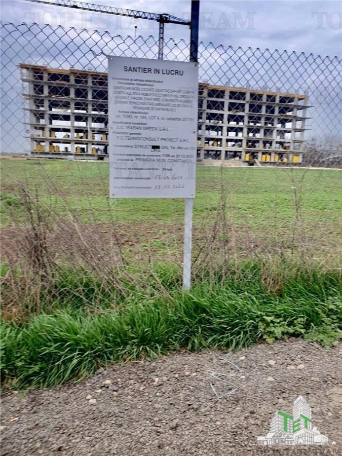 Teren de vanzare 4300mp  ( P+ 10 ) in Constanta / Zona Aurel Vlaicu - Constanta