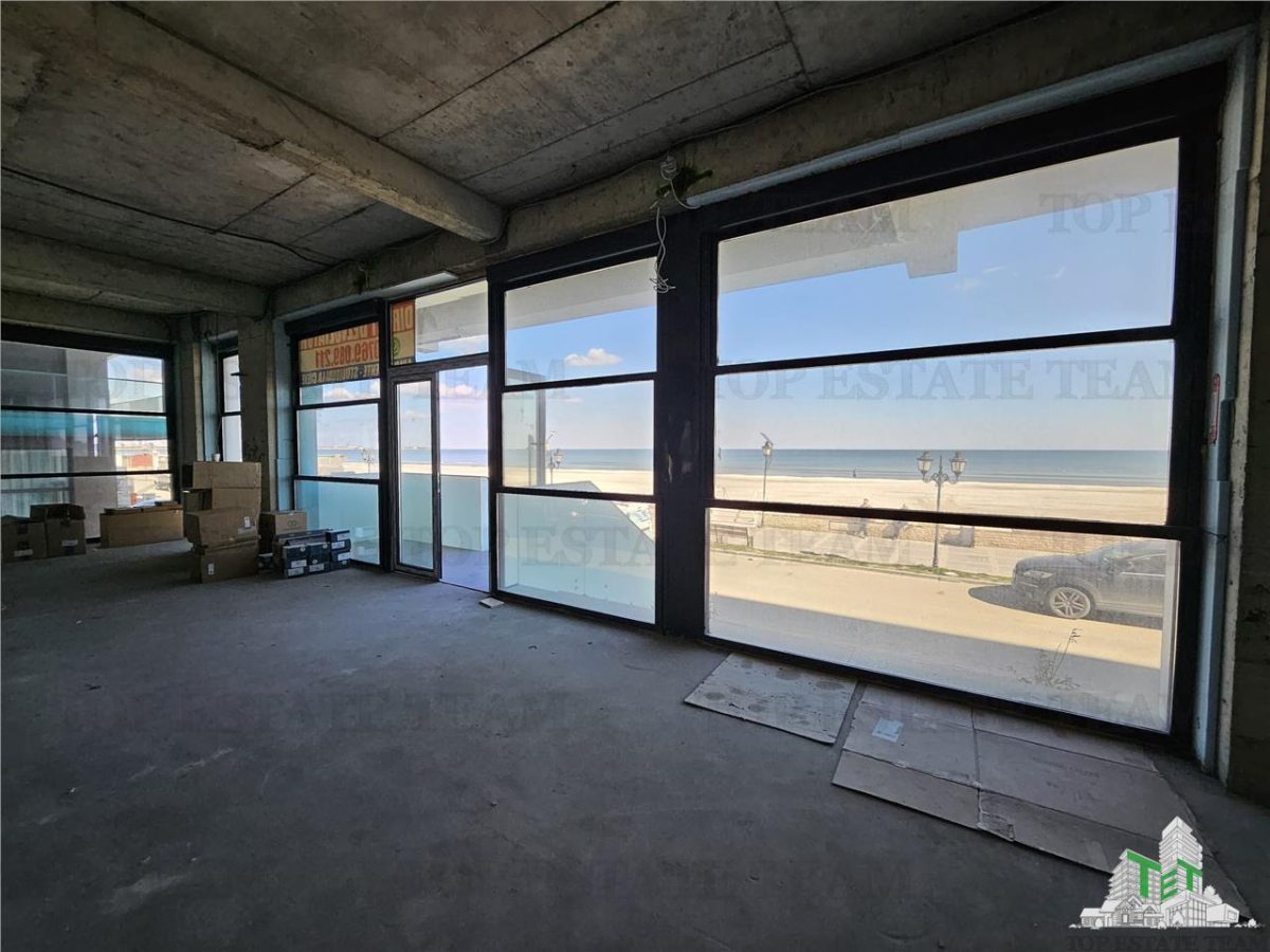 SPATIU COMERCIAL MAMAIA NORD PRIMA LINIE, VEDERE FRONTALA  LA MARE, ZONA DE TRAFIC INTENS, TOATE UTILITATILE JUDETUL CONSTANTA - foto 2