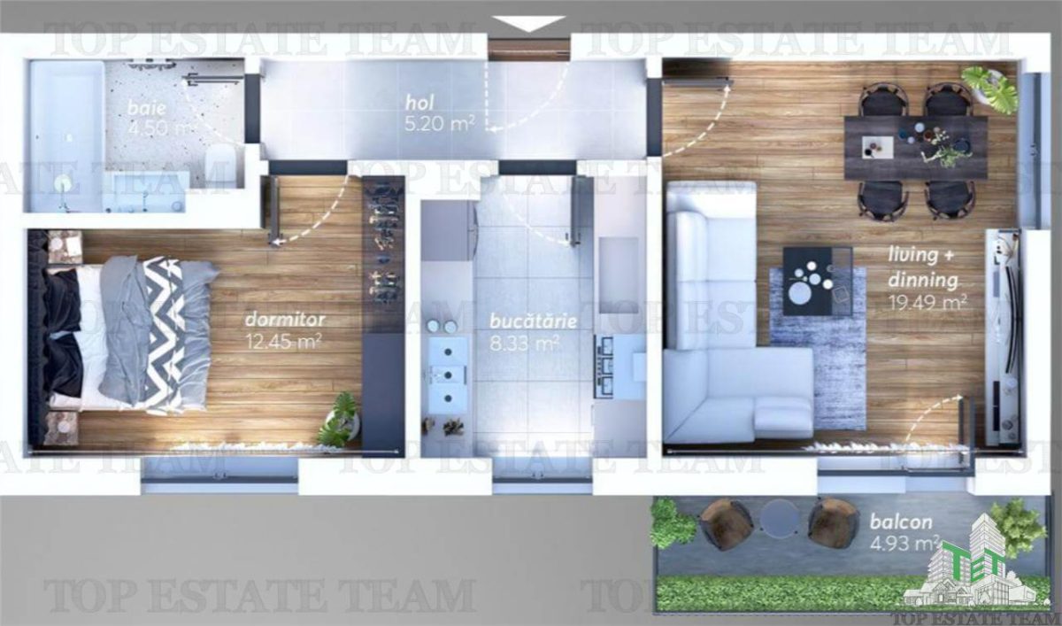 Apartament 2 camere decomandat Bucuresti-sector 6 - foto 2