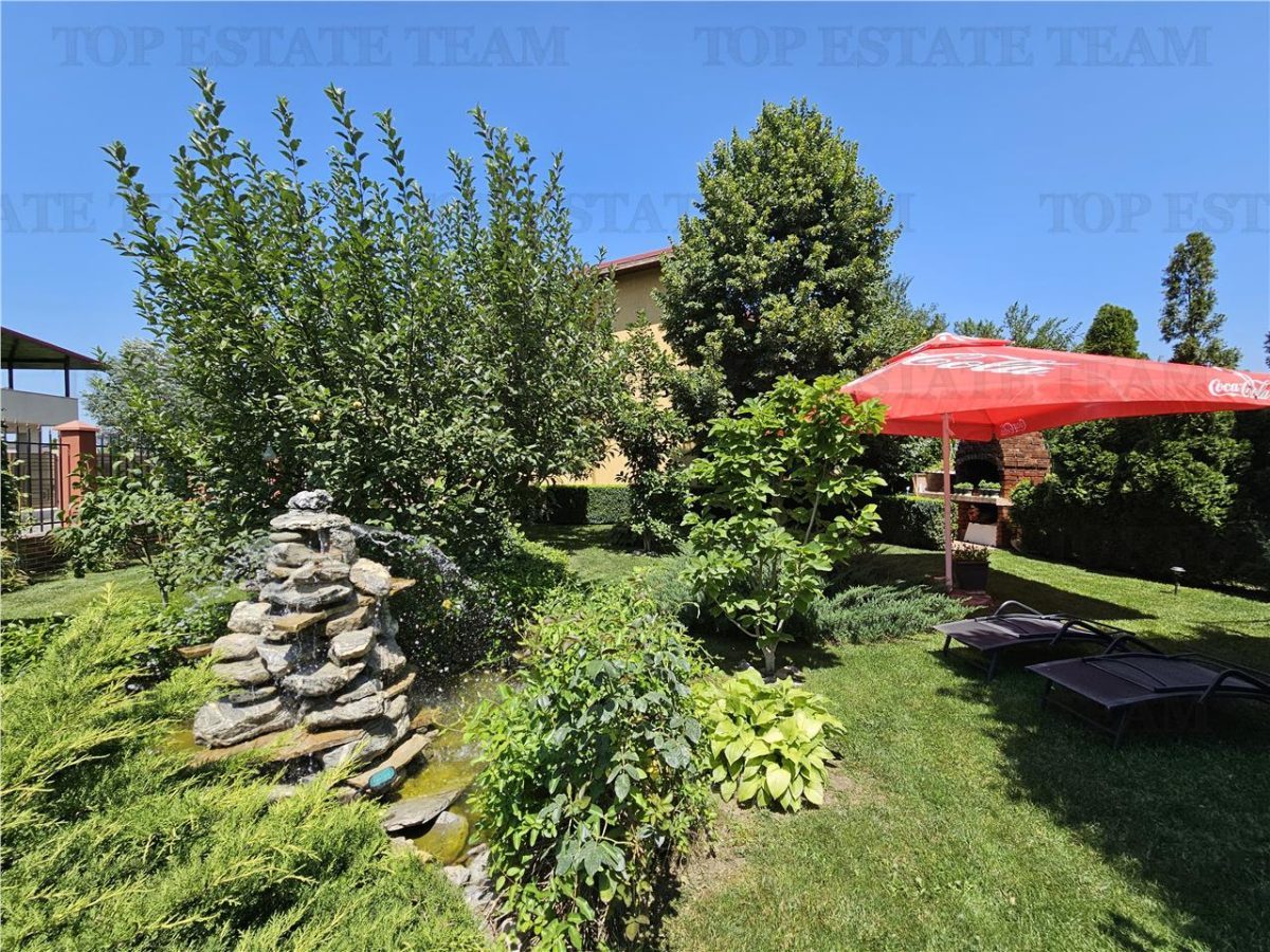 Vila lux 5 camere cu gradina superba centru Domnesti - foto 8