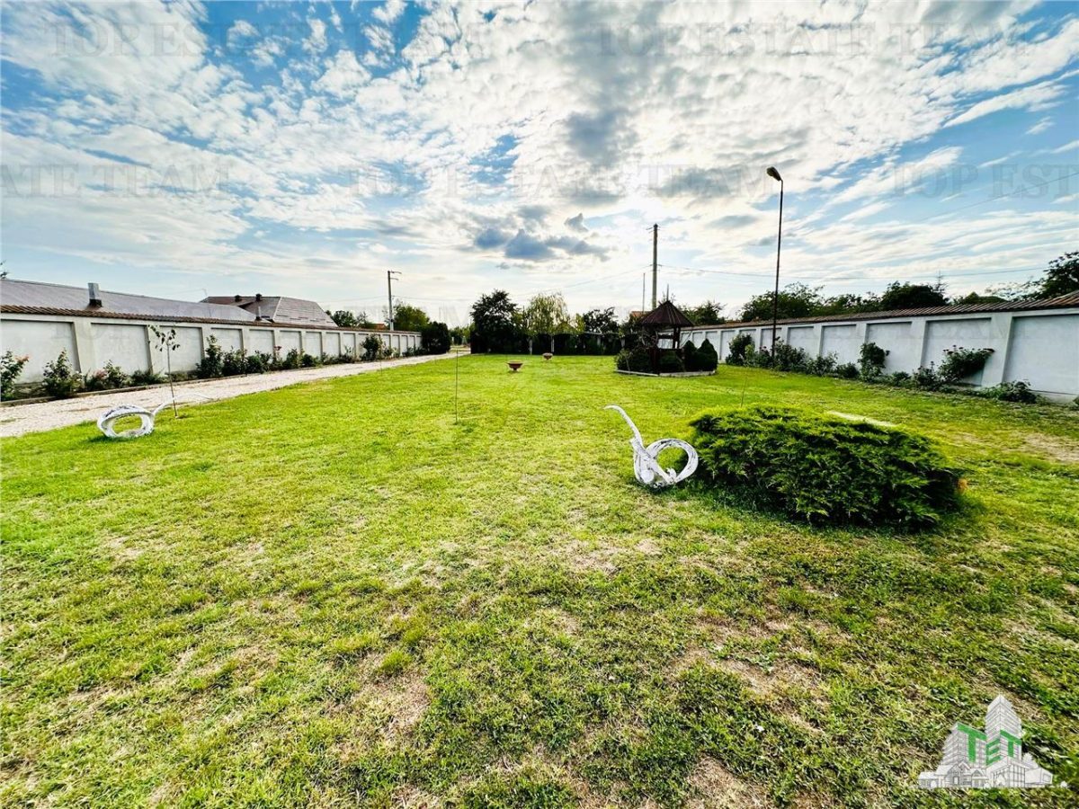 VILA DE VANZARE CU TEREN 4690 MP GOLF NICULESTI - foto 6