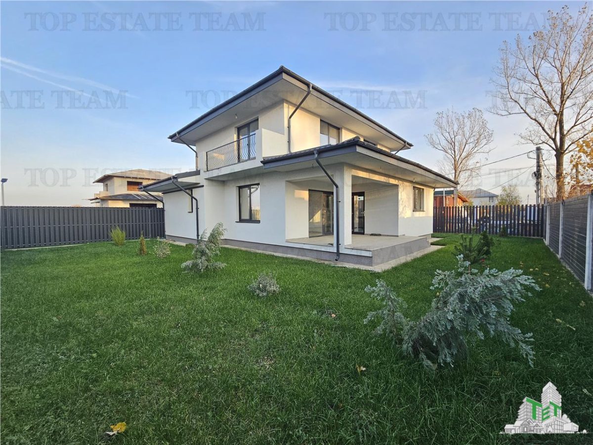 Vila lux 4 camere (dormitor parter) in Domnesti - Domnesti