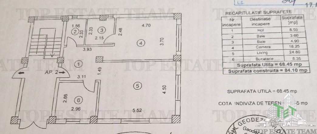 Apartament 3 camere de vanzare in zona Teatrul Masca - foto 9