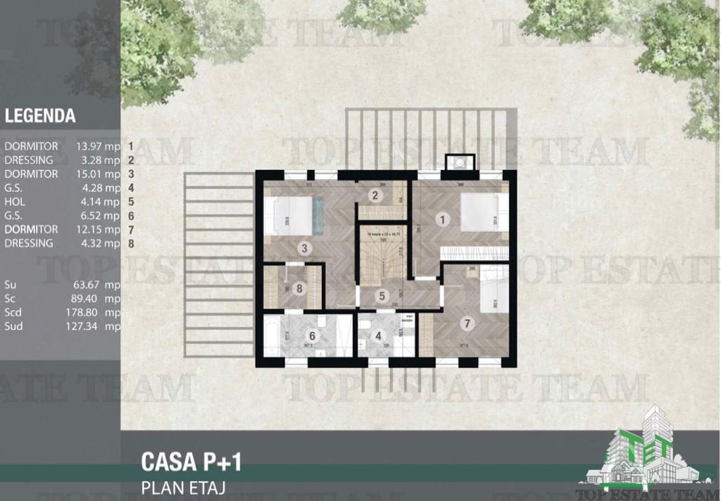 Casa de Inchiriat/ Pipera / Scoala Americana - foto 23