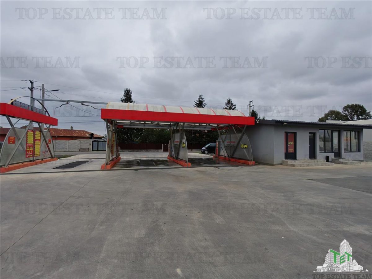 Afacere la cheie, cu profit din prima zi, spalatorie auto utramoderna si spatiu comercial stradal in Domnesti - 