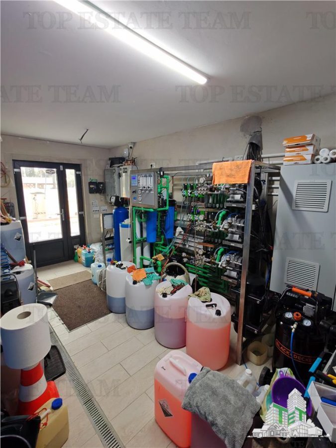 Afacere la cheie, cu profit din prima zi, spalatorie auto utramoderna si spatiu comercial stradal in Domnesti - foto 11