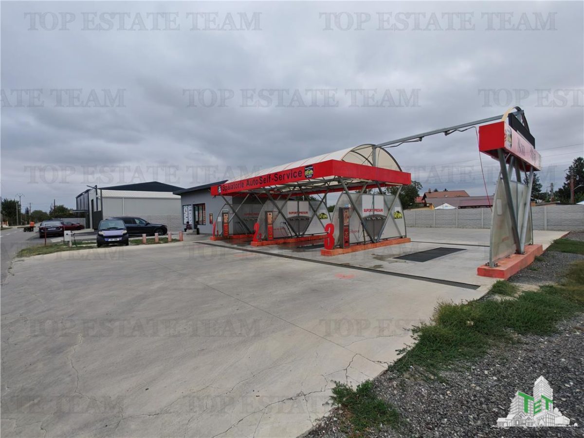 Afacere la cheie, cu profit din prima zi, spalatorie auto utramoderna si spatiu comercial stradal in Domnesti - foto 15