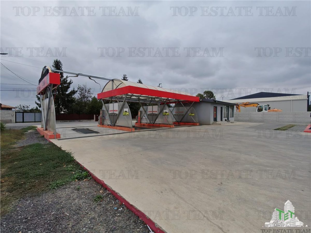 Afacere la cheie, cu profit din prima zi, spalatorie auto utramoderna si spatiu comercial stradal in Domnesti - foto 6