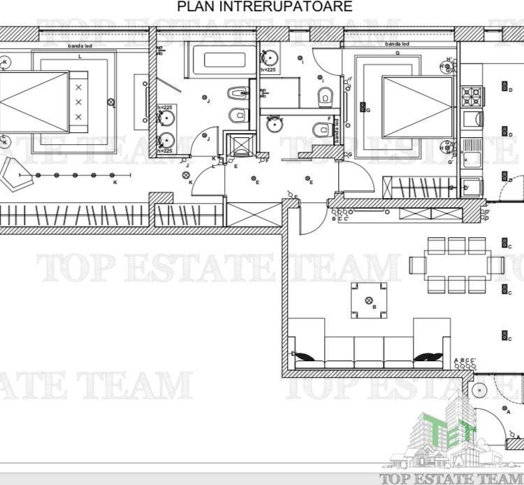 Apartament 3 camere, de inchiriat, Aviatorilor - Herastrau - foto 8