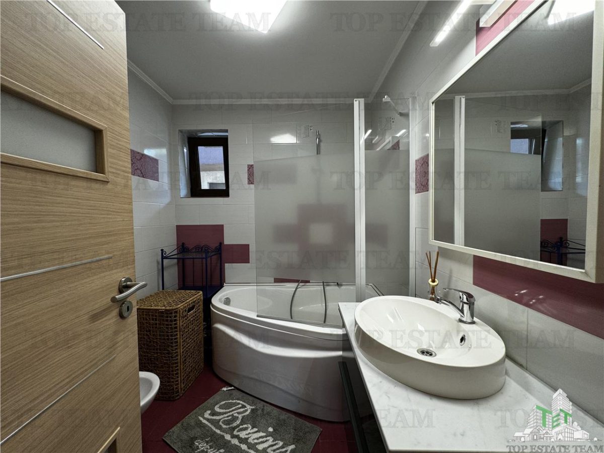 Duplex complet mobilat modern cu terasa si curte generoasa - foto 14