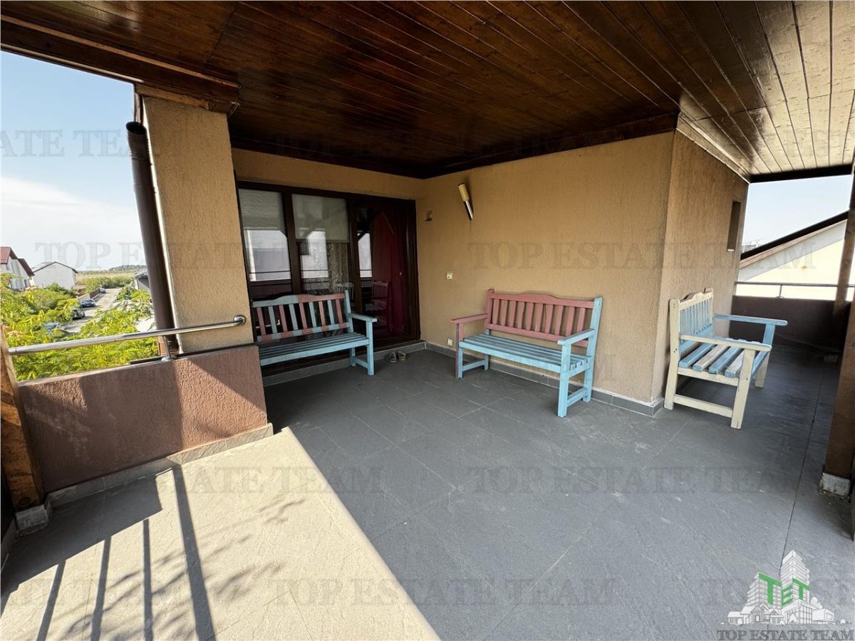 Duplex complet mobilat modern cu terasa si curte generoasa - foto 19