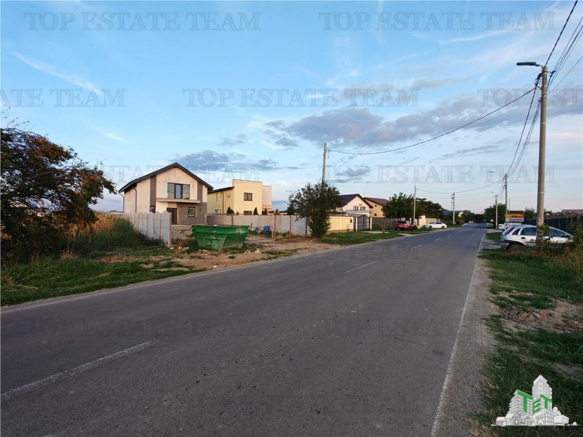 Teren intravilan pentru constructii stradal, 2965 mp, cu toate utilitatile si deschidere la 2 strazi, comuna 1 Decembrie - foto 5