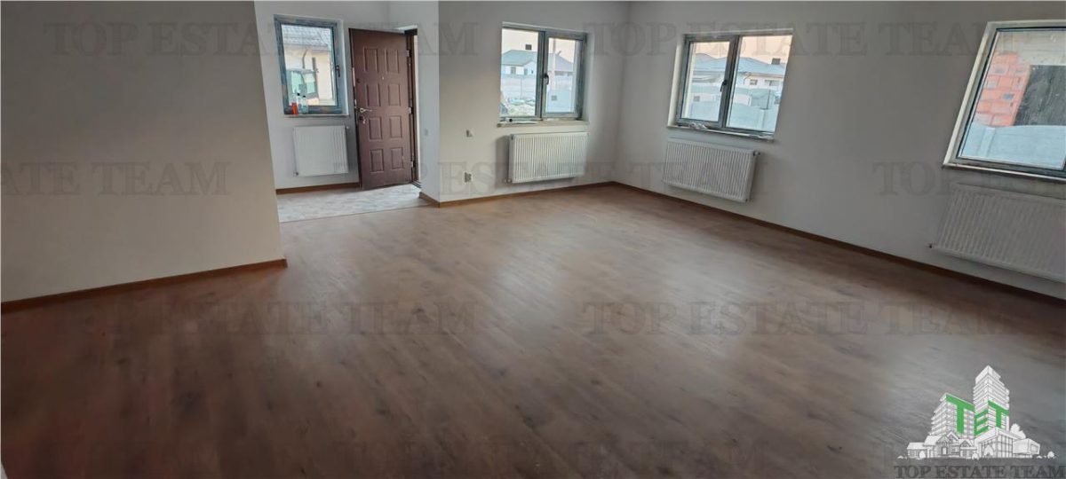 Casa individuala 4 camere pe parter, cu toate utilitatile si 400 mp de teren in Clinceni, posibilitate  rate la dezvoltator pe 10 ani - 