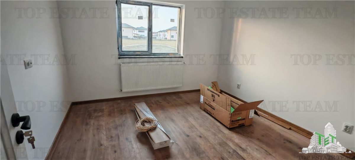 Casa individuala 4 camere pe parter, cu toate utilitatile si 400 mp de teren in Clinceni, posibilitate  rate la dezvoltator pe 10 ani - foto 11