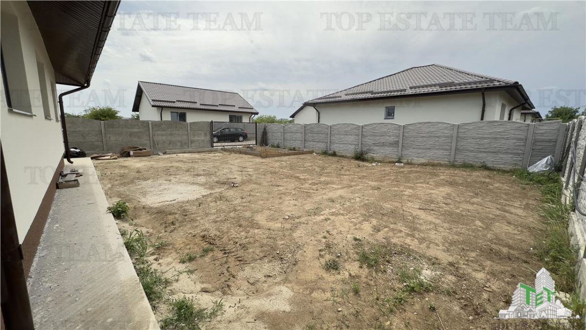 Casa individuala 4 camere pe parter, cu toate utilitatile si 400 mp de teren in Clinceni, posibilitate  rate la dezvoltator pe 10 ani - foto 16