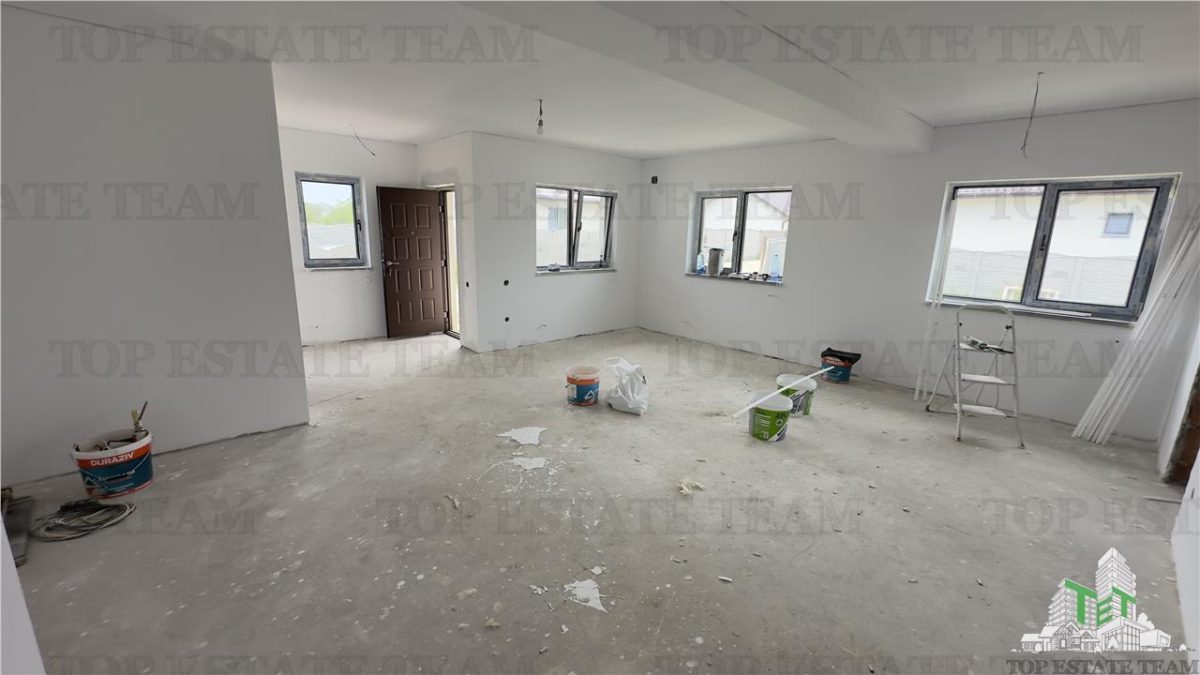 Casa individuala 4 camere pe parter, cu toate utilitatile si 400 mp de teren in Clinceni, posibilitate  rate la dezvoltator pe 10 ani - foto 18