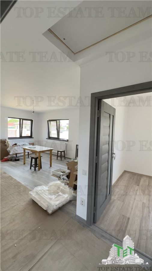 Casa individuala 3 camere pe parter, cu toate utilitatile si 300 mp de teren in Clinceni,, posibilitate rate la dezvoltator pentru 10 ani - foto 6