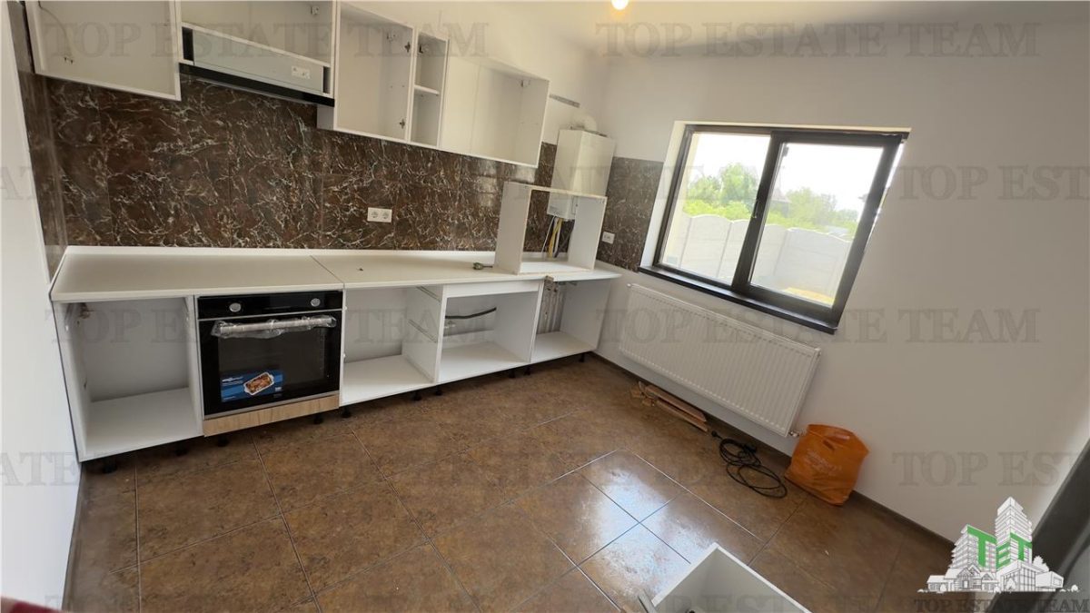 Casa individuala 3 camere pe parter, cu toate utilitatile si 300 mp de teren in Clinceni,, posibilitate rate la dezvoltator pentru 10 ani - foto 7