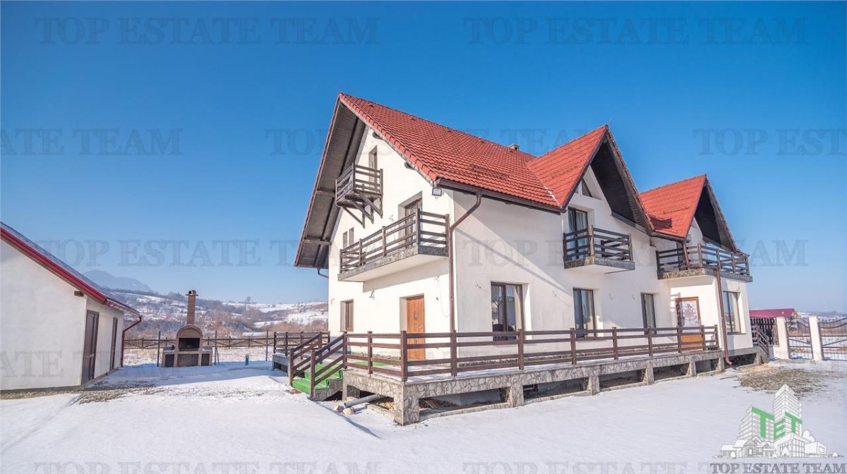 Vila de lux cu potential turistic Tohanul Nou, Bran - foto 11