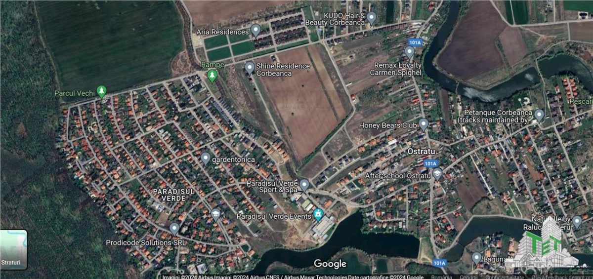 Teren intravilan pretabil constructie case langa Paradisul Verde - foto 2