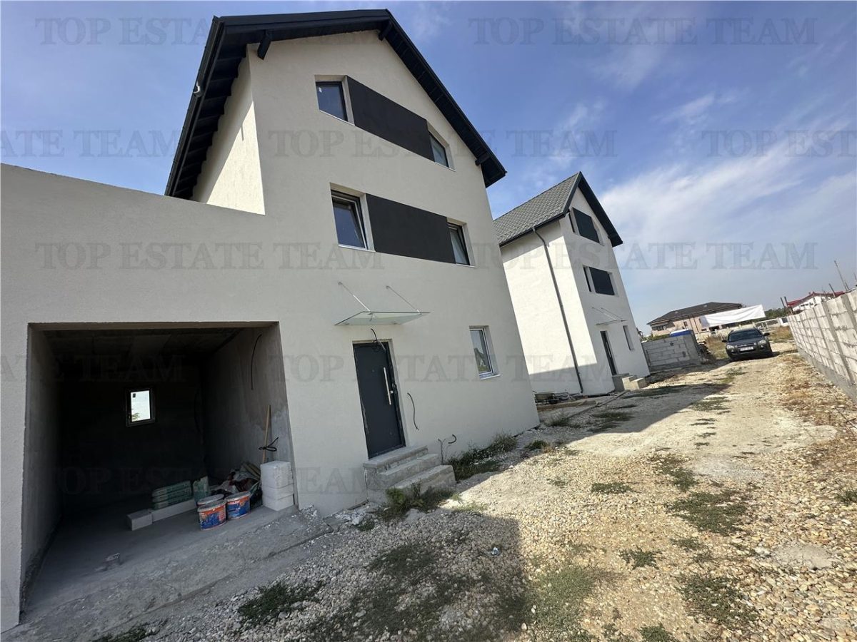 Vila individuala 5 camere, cu garaj, toate utilitatile, 153 mpu, zona Bragadiru aproape de Mcdonalds - 