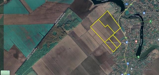 Scadere pret! De vanzare teren Lilieci, pretabil panouri fotovoltaice sau parc industrial - foto 4