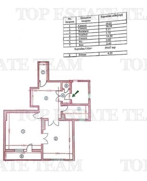 Apartament 3 camere de inchiriat in vila  ,cochet, nou renovat , balcon,  curte interioara . Foisorul de Foc - foto 12