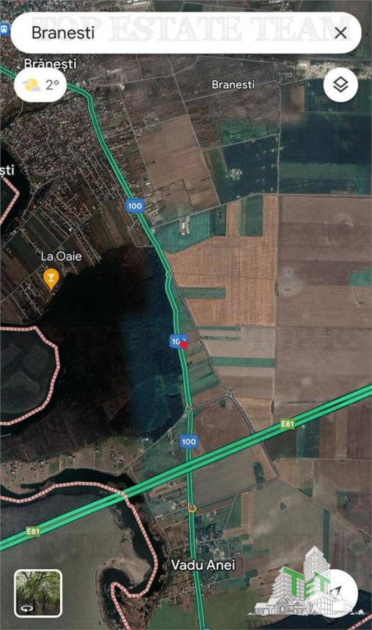 Teren de vanzare Branesti, iesire la Autostrada Soarelui - foto 2