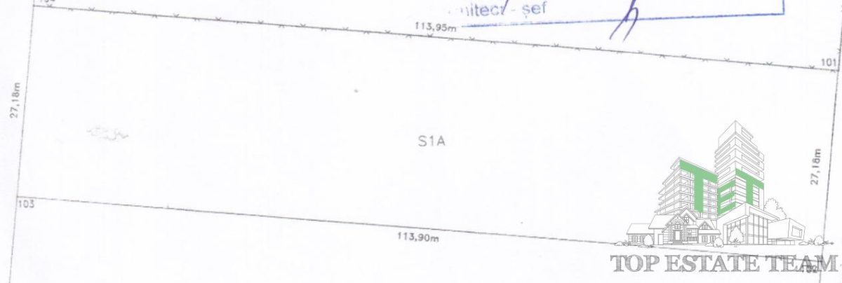 Teren 3096mp Otopeni - la asfalt, 27m deschidere - foto 4