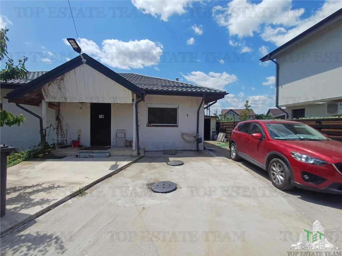 Vila individuala parter 3 camere cu teren 400mp intrare Domnesti - foto 2