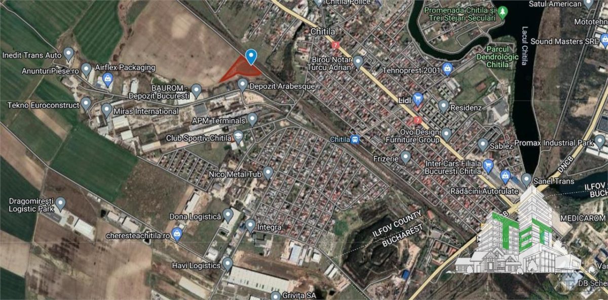 Teren intravilan 17.500mp Chitila - Oxigenului - foto 3