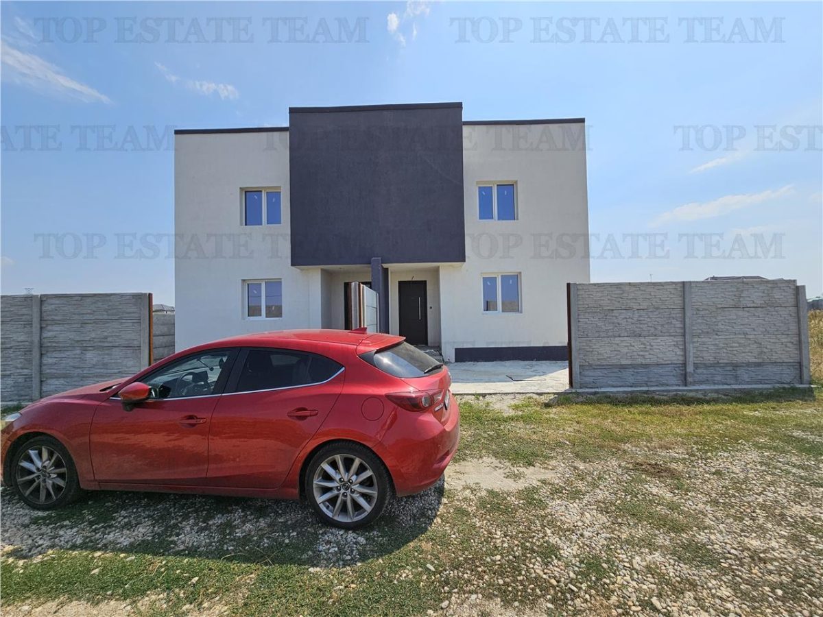 Domnesti/ Vanzare casa duplex stil mediteranean - Domnesti