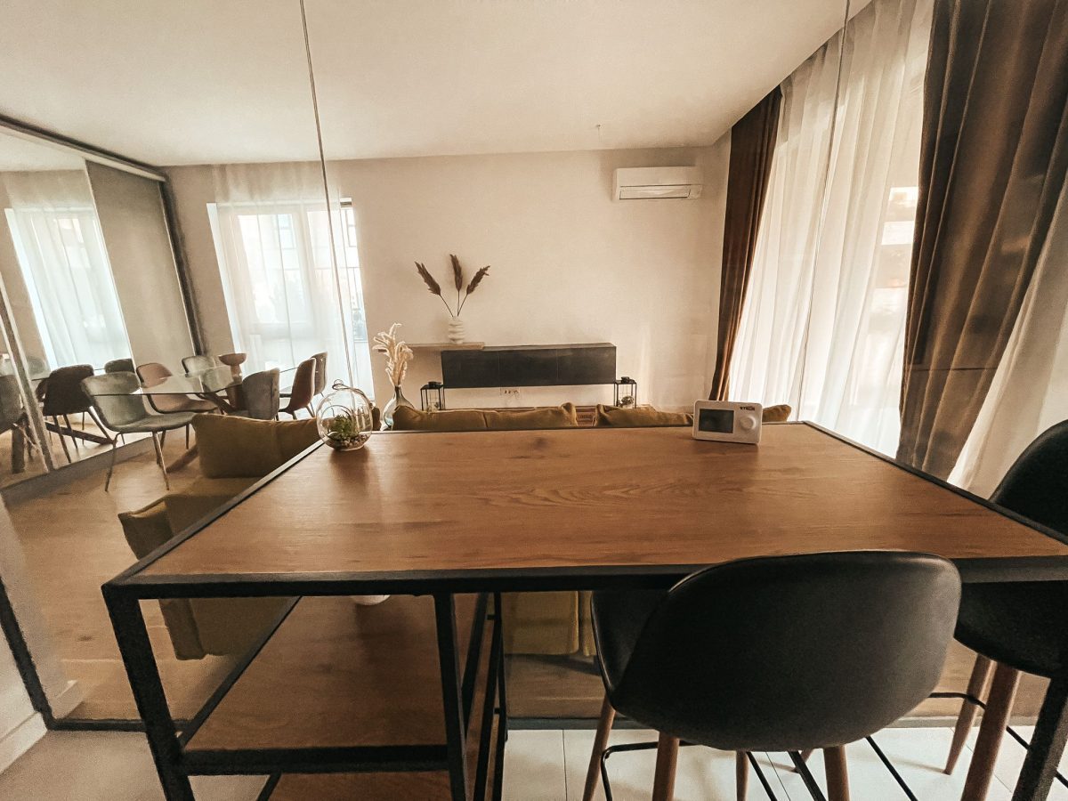 Apartament de inchriat 2 camere,gradina, parcare, Nusco City, NOU - foto 2