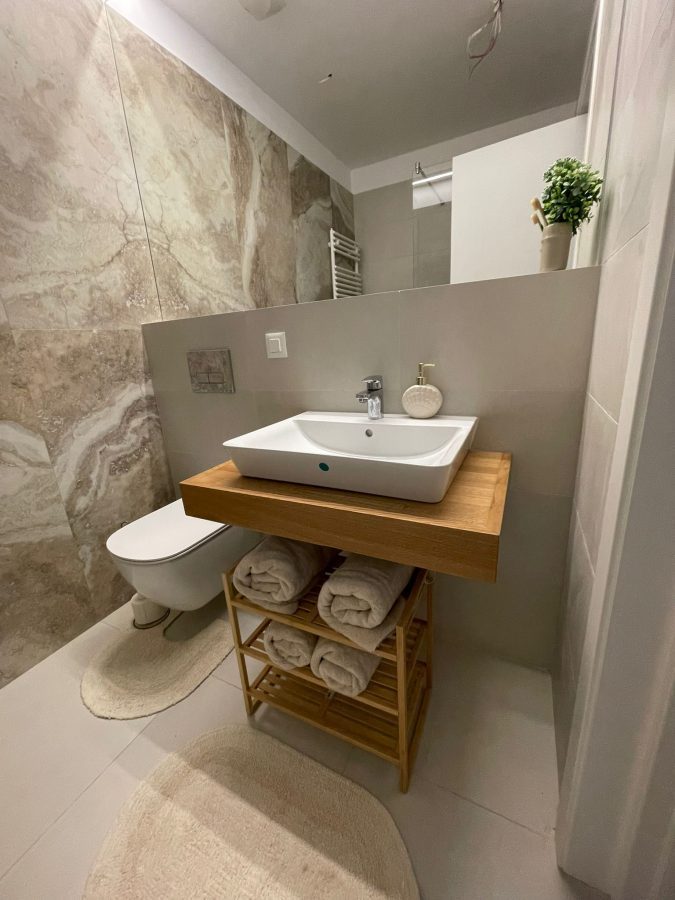 Apartament de inchriat 2 camere,gradina, parcare, Nusco City, NOU - foto 11