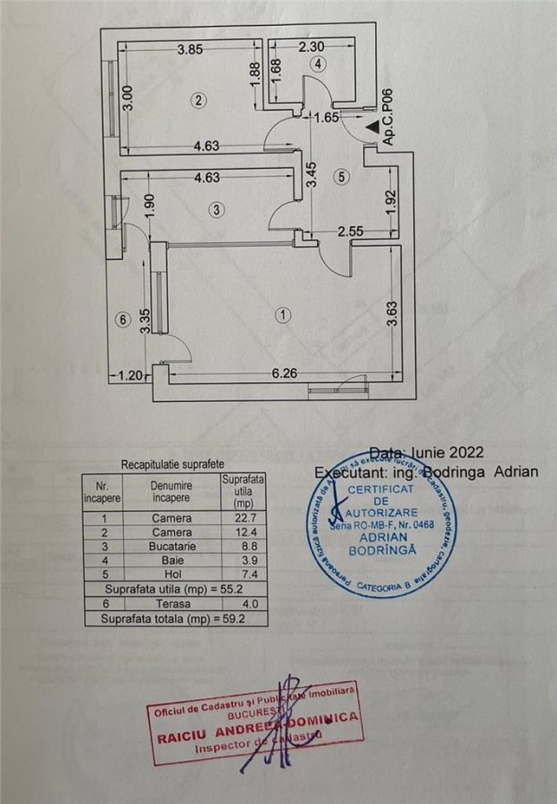Apartament de inchriat 2 camere,gradina, parcare, Nusco City, NOU - foto 15