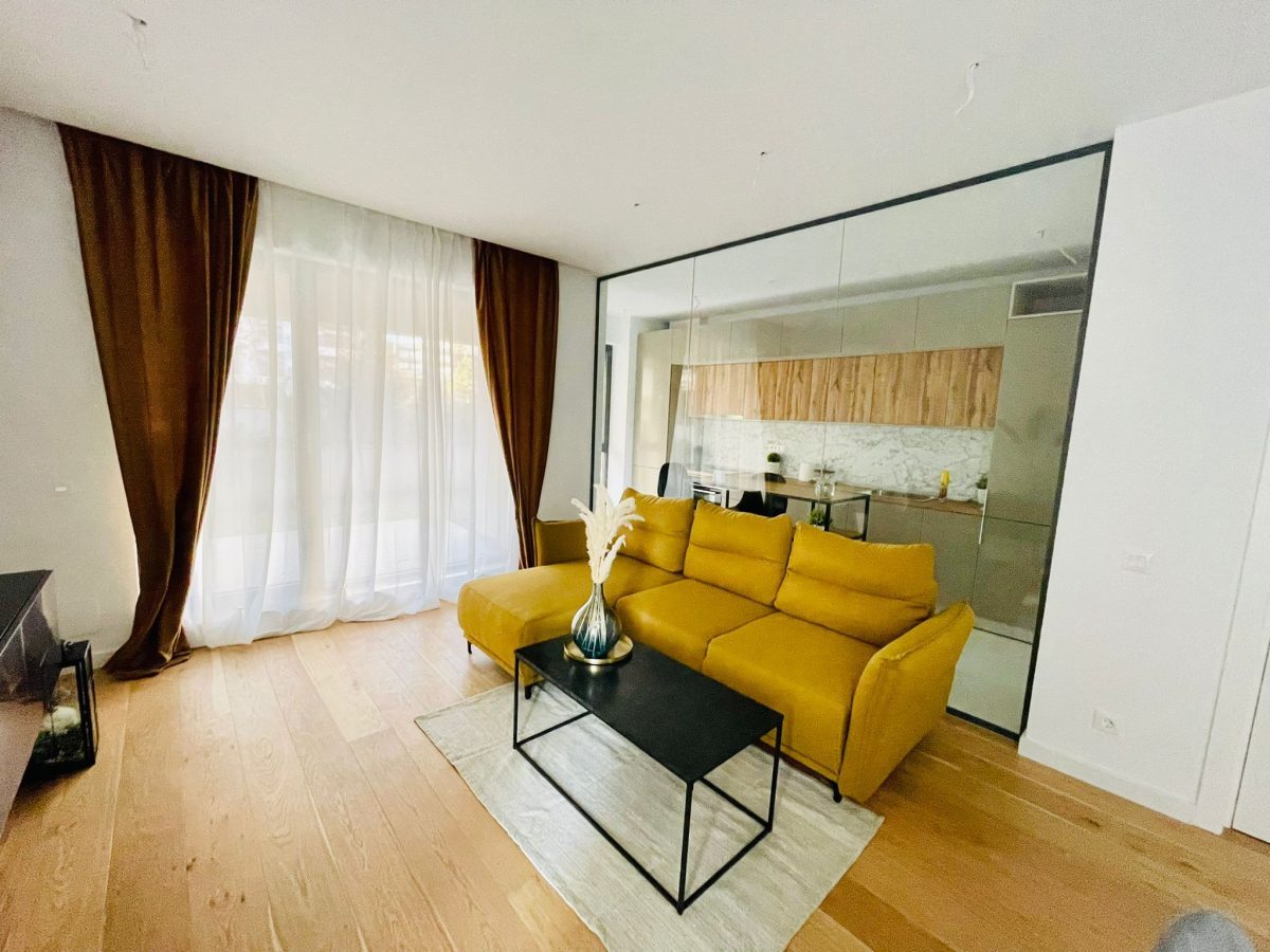 Apartament de inchriat 2 camere,gradina, parcare, Nusco City, NOU - foto 4