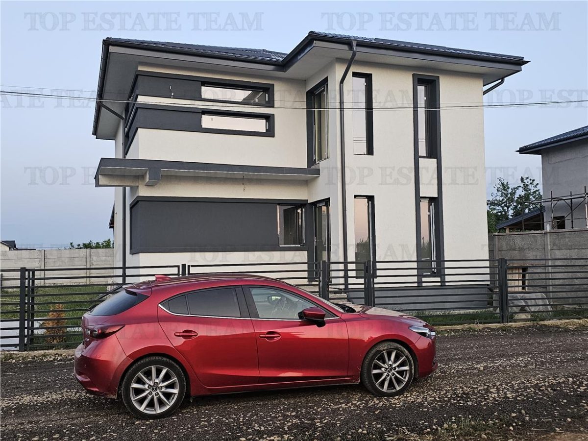 Vila lux 4 camere incalzire pardoseala cu terasa mare langa Soseaua de Centura - 