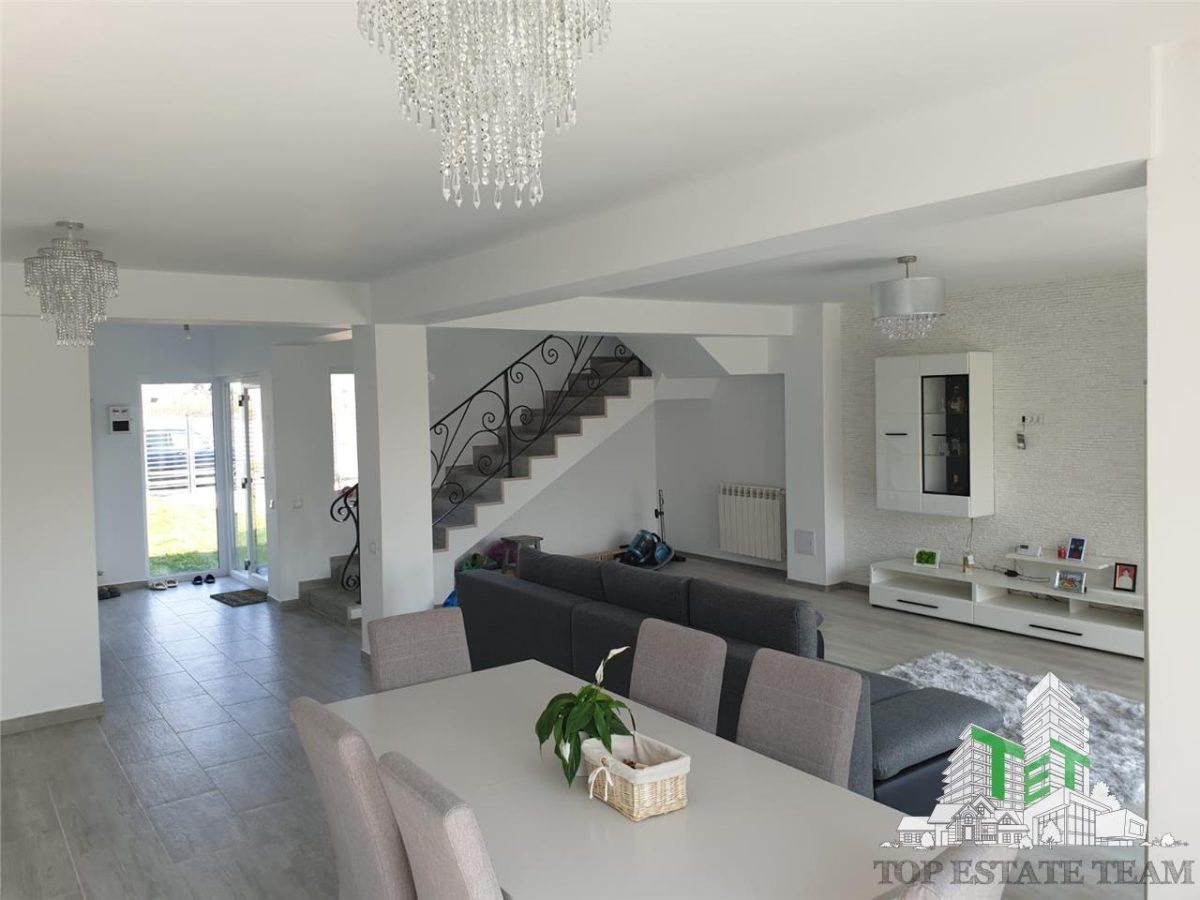 Vila lux 4 camere incalzire pardoseala cu terasa mare langa Soseaua de Centura - foto 2